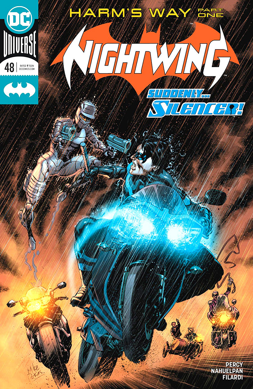 Nightwing #48 Cover - The Silencer!