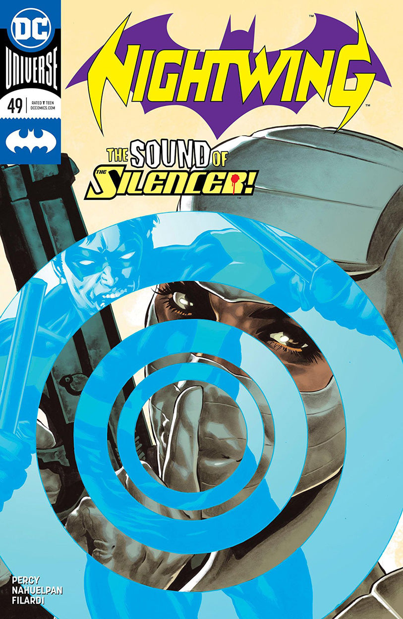 Nightwing #49 Cover - The Silencer!