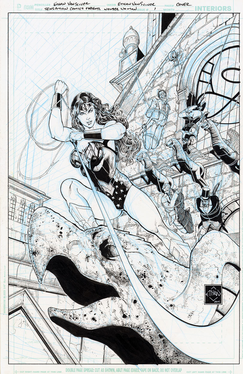 Van Sciver, Ethan – Sensation Comics featuring Wonder Woman #1 Cover