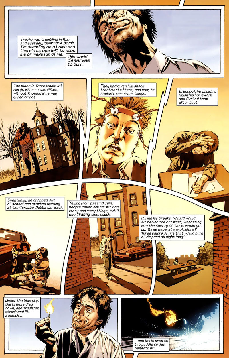 The Stand: American Nightmares #2 p.12 - 1st App. Trashcan Man!