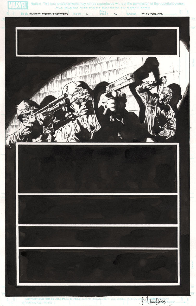 The Stand: American Nightmares #3 p.12 - Lincoln Tunnel Issue!
