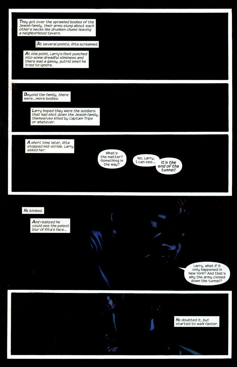 The Stand: American Nightmares #3 p.16 - Lincoln Tunnel Issue!