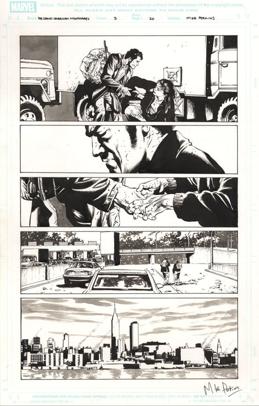 The Stand: American Nightmares #3 p.20 - Lincoln Tunnel Issue!
