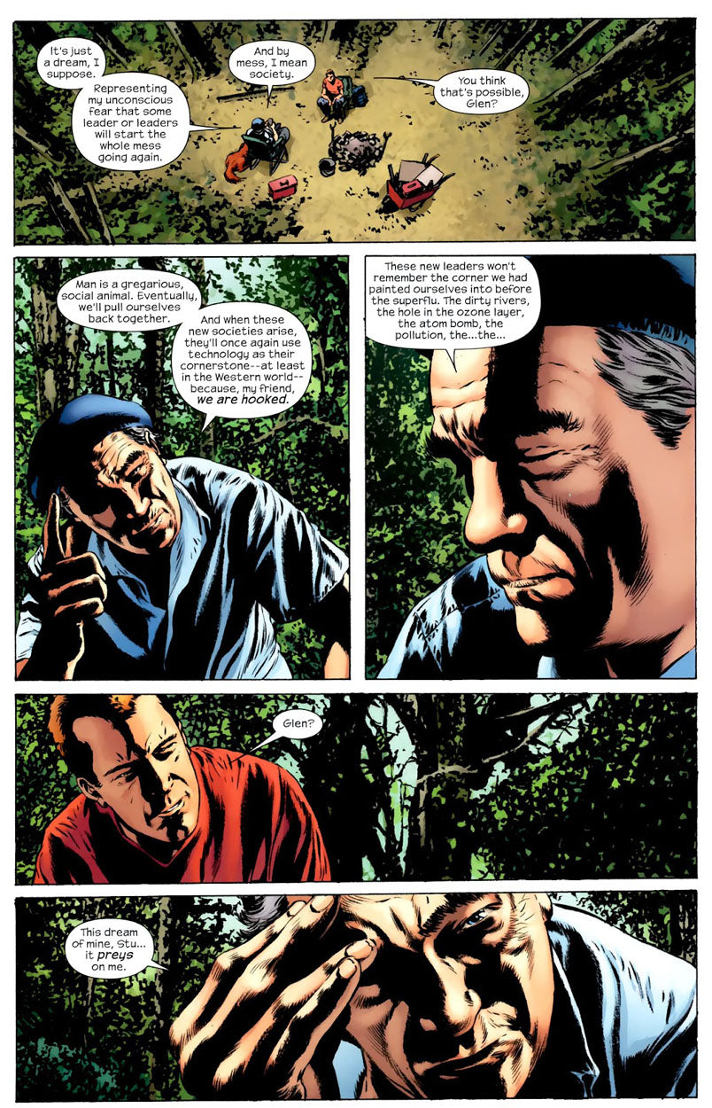 The Stand: American Nightmares #4 p.11 - Gorgeous Backgrounds!