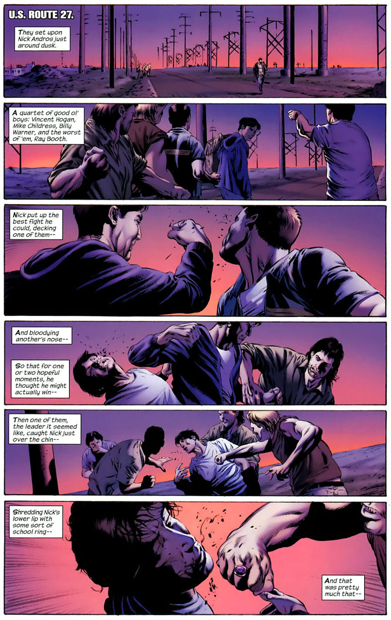 The Stand: Captain Trips #2 p.10 - 1st Nick Andros Scene