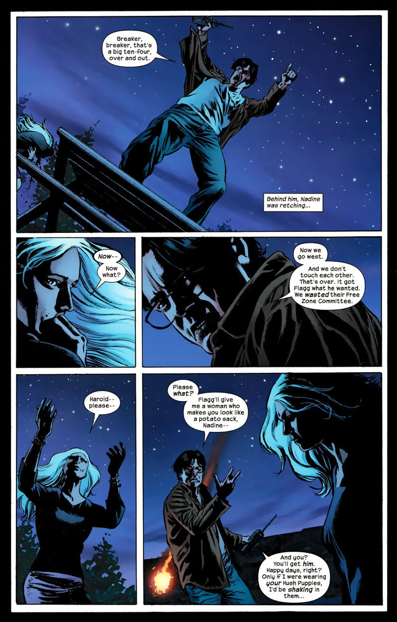 The Stand: No Man's Land #4 p.16 - Nadine & Harold!