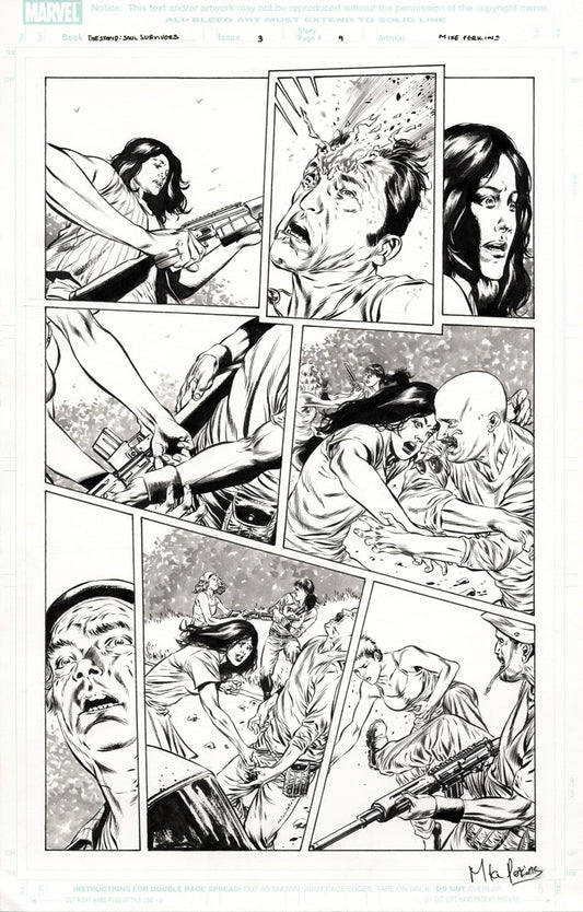 The Stand: Soul Survivors #3 p.09 - Great Action Scene!
