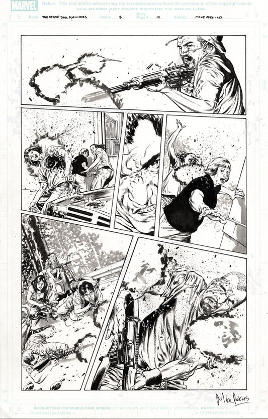 The Stand: Soul Survivors #3 p.10 - Great Action Scene !