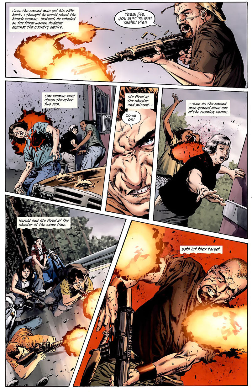 The Stand: Soul Survivors #3 p.10 - Great Action Scene !