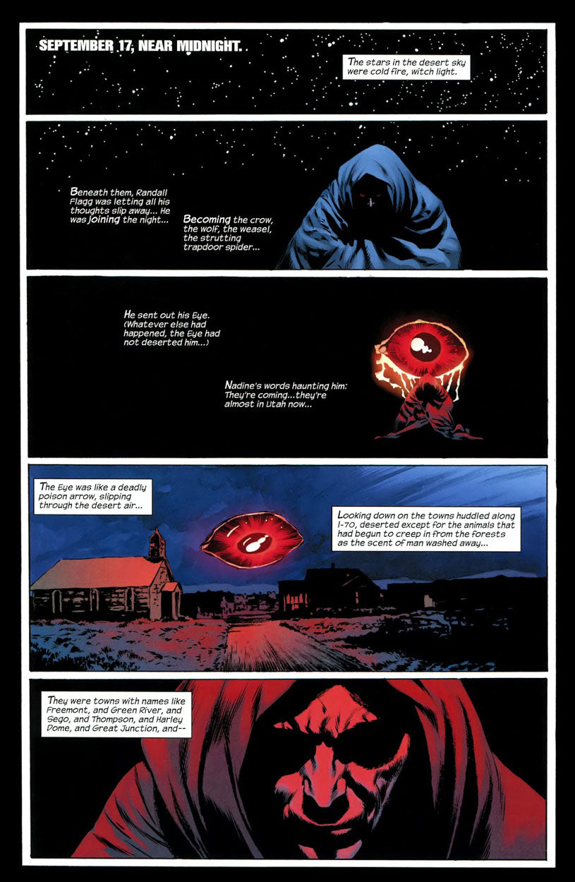 The Stand: The Night Has Come #3 p.12 - The Dark Man!