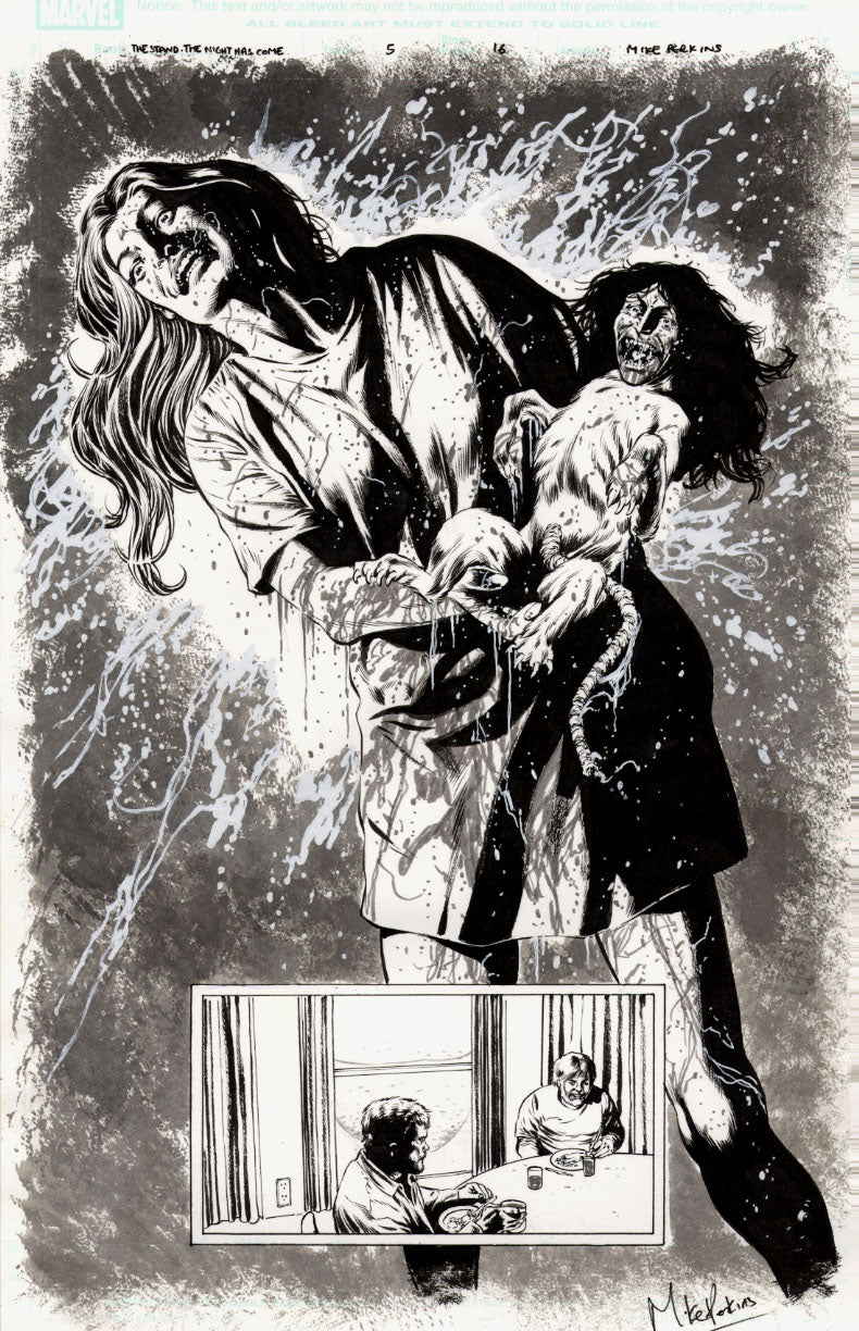 The Stand: The Night Has Come #5 p.16 - Horrific Splash!