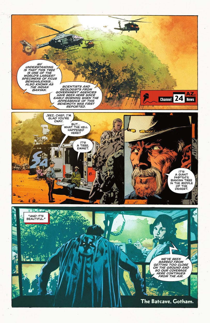 The Swamp Thing #2 p.21 - Batman!