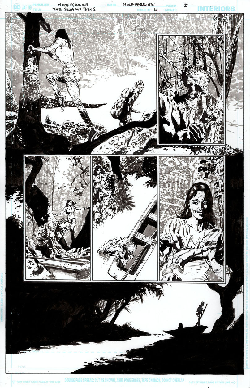 The Swamp Thing #4 p.02 - Woodrue & Jen!