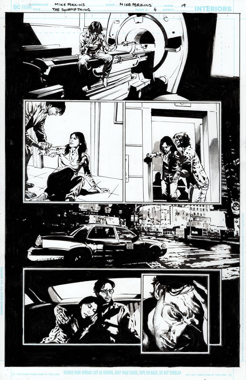 The Swamp Thing #4 p.19 - Back From the Green!