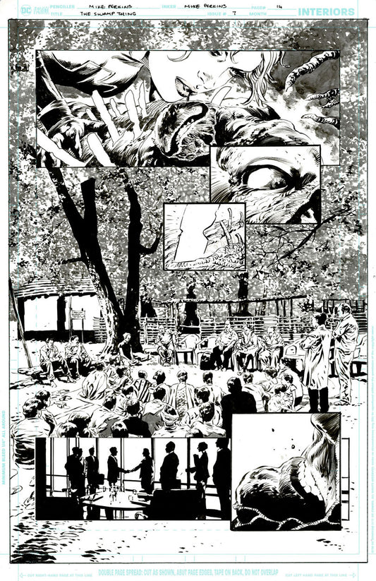 The Swamp Thing #7 p.14 - The Rift Grows...