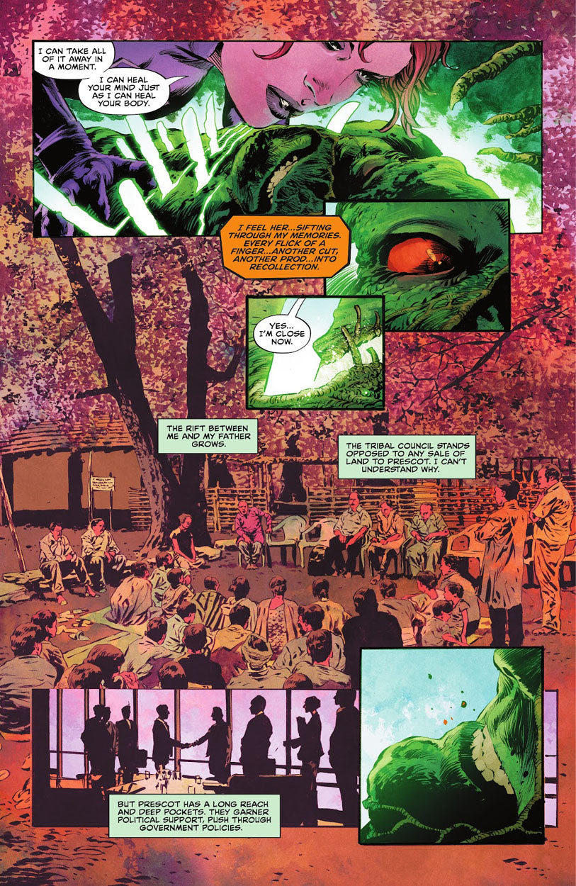 The Swamp Thing #7 p.14 - The Rift Grows...