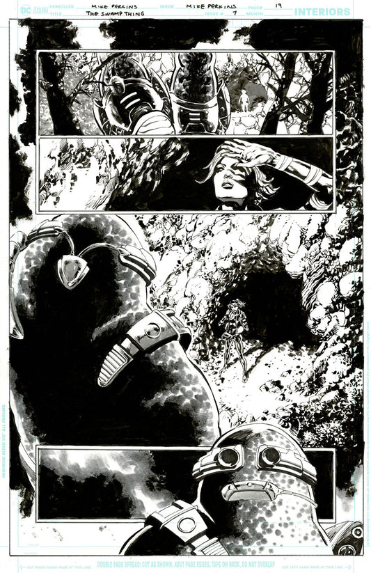 The Swamp Thing #7 p.19 - Chemo & Nightmare Nurse!