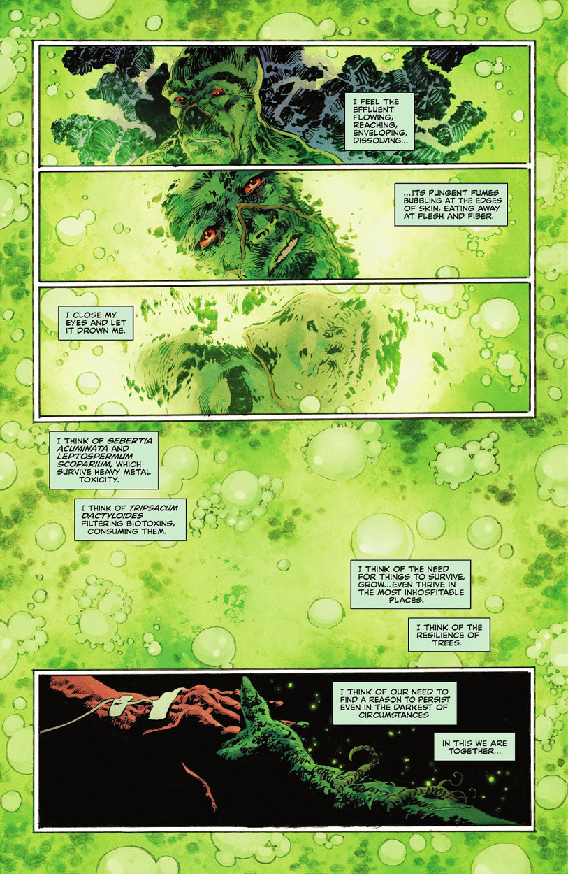 The Swamp Thing #7 p.21 - Defenses Up!