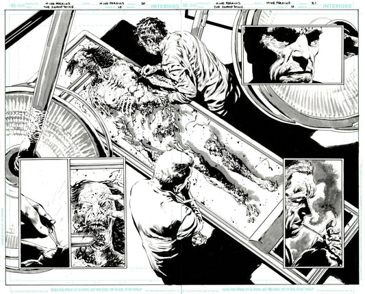 The Swamp Thing #10 p.20 & 21 - The Pale Wanderer Returns!