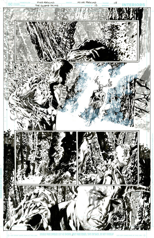 The Swamp Thing #13 p.18 - Hedera Returns!