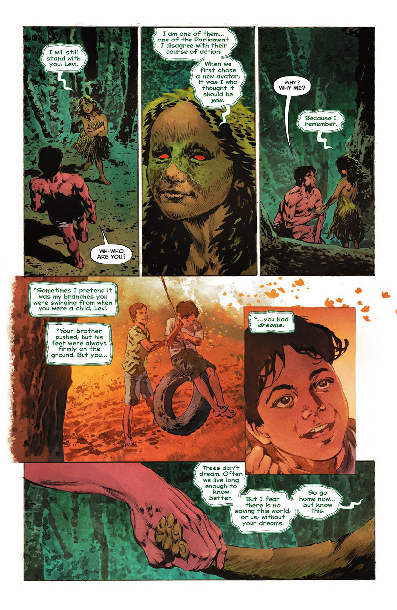 The Swamp Thing #13 p.21 - Calla Returns?