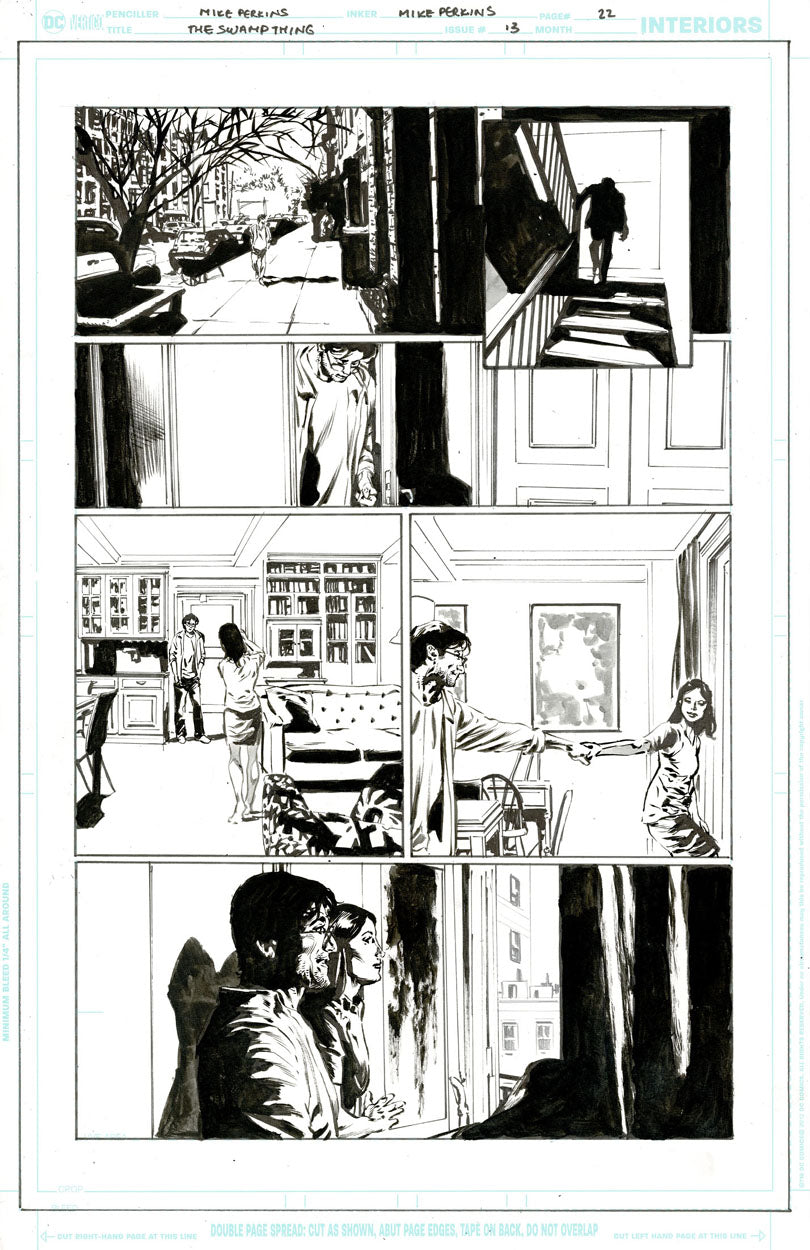 The Swamp Thing #13 p.22 - Back to the Green?