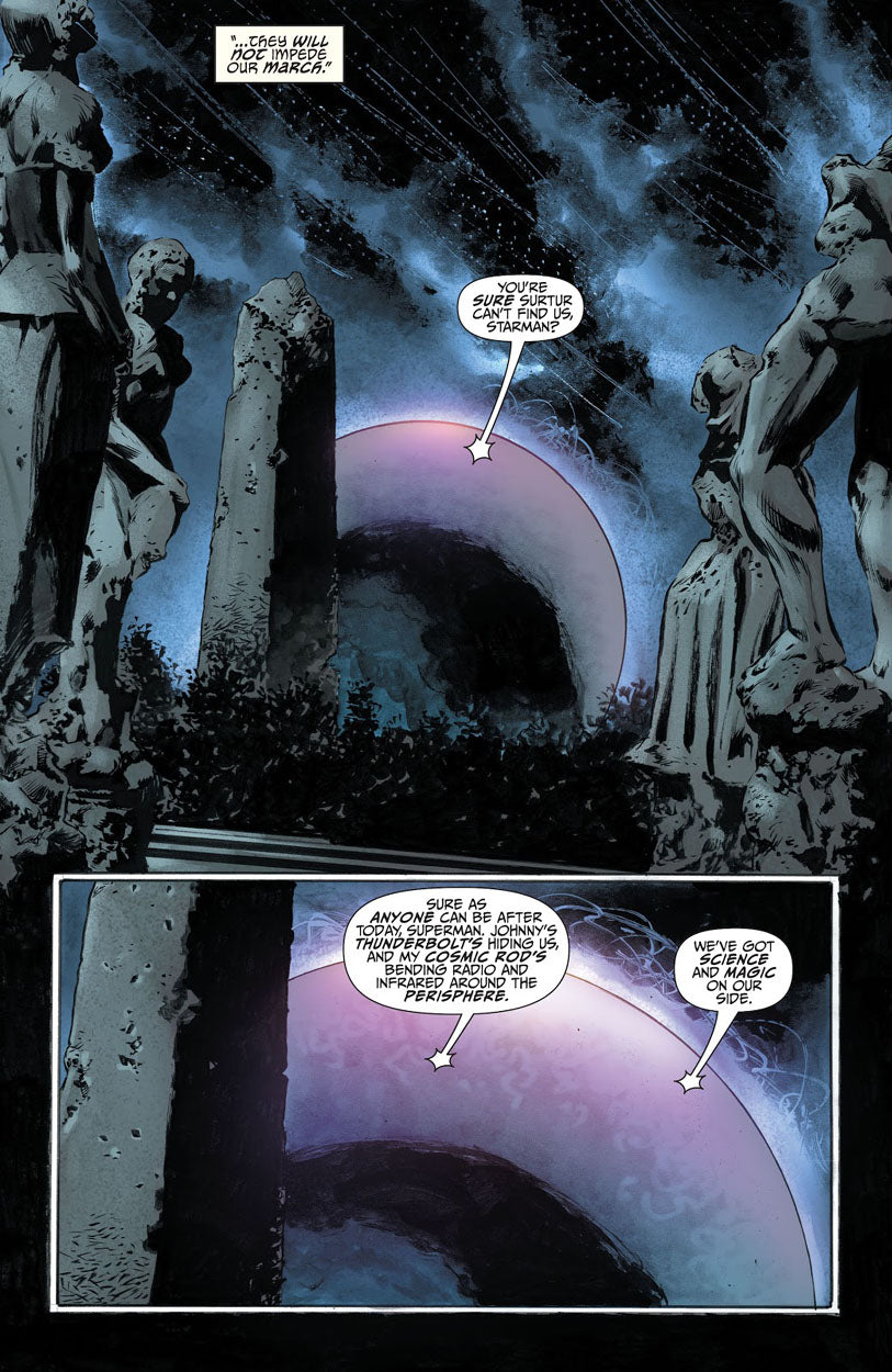 Dark Multiverse: Crisis #1 p.18 - The Perisphere!