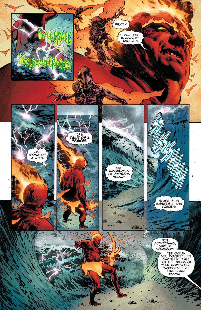 Dark Multiverse: Crisis #1 p.29 - Surtur!