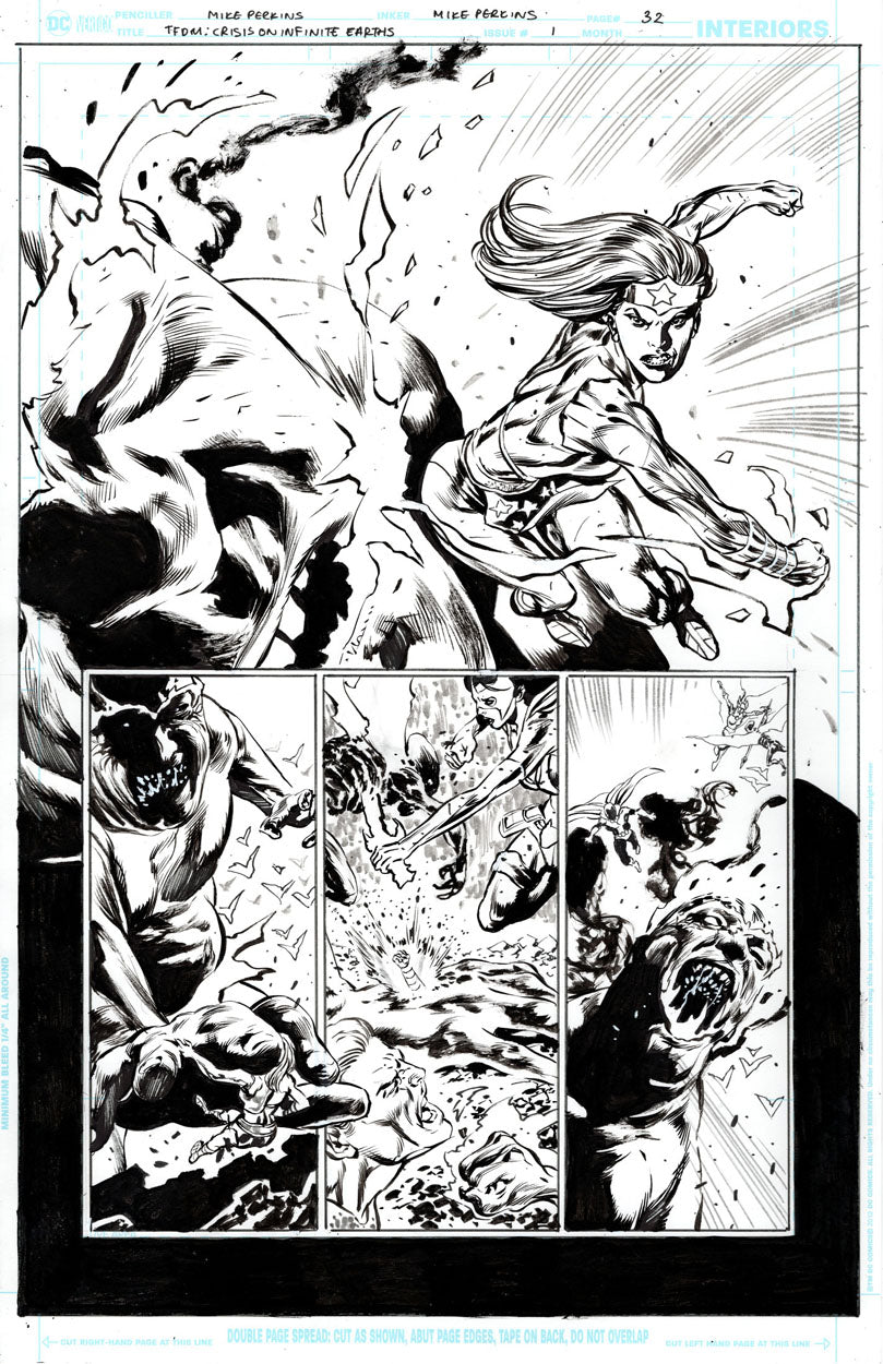 Dark Multiverse: Crisis #1 p.32 - 1st New Wonder Woman!