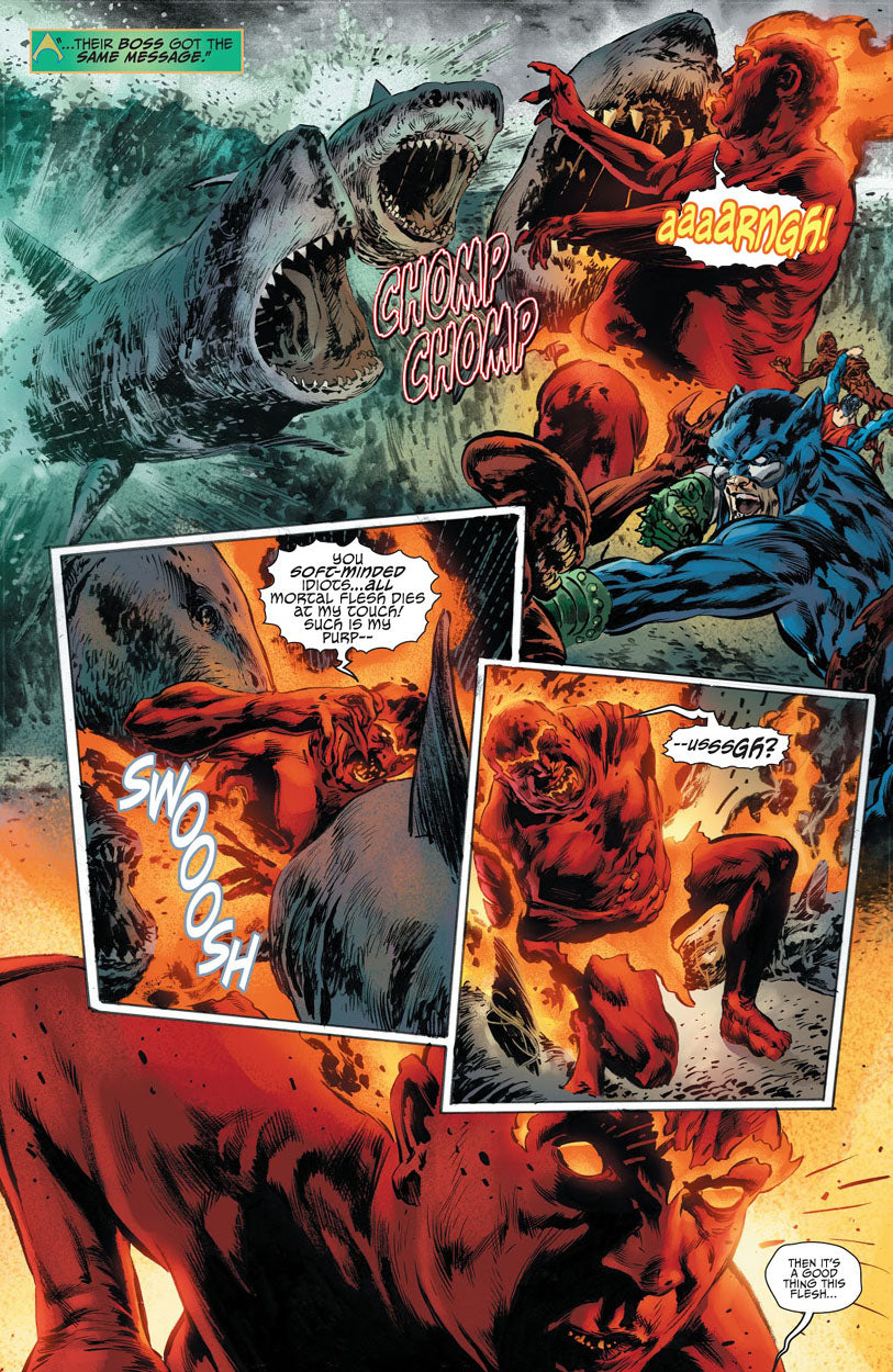 Dark Multiverse: Crisis #1 p.36 - Sharknado!!